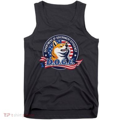 Doge D.O.G.E. Department Of Government Efficiency Tank Top