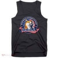 Doge D.O.G.E. Department Of Government Efficiency Tank Top thumb 0