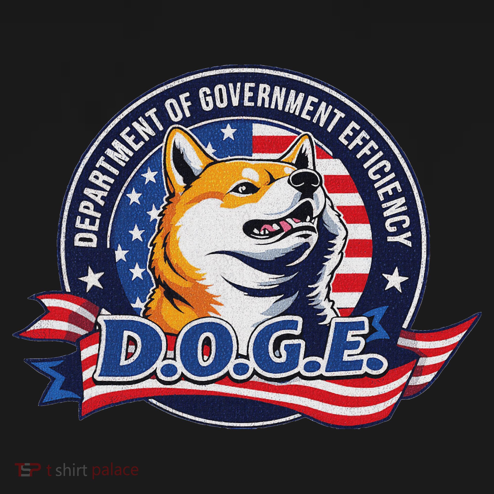 Doge D.O.G.E. Department Of Government Efficiency Visor