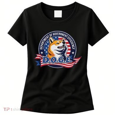 Doge D.O.G.E. Department Of Government Efficiency Women's T-Shirt