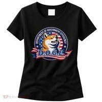Doge D.O.G.E. Department Of Government Efficiency Women's T-Shirt thumb 0