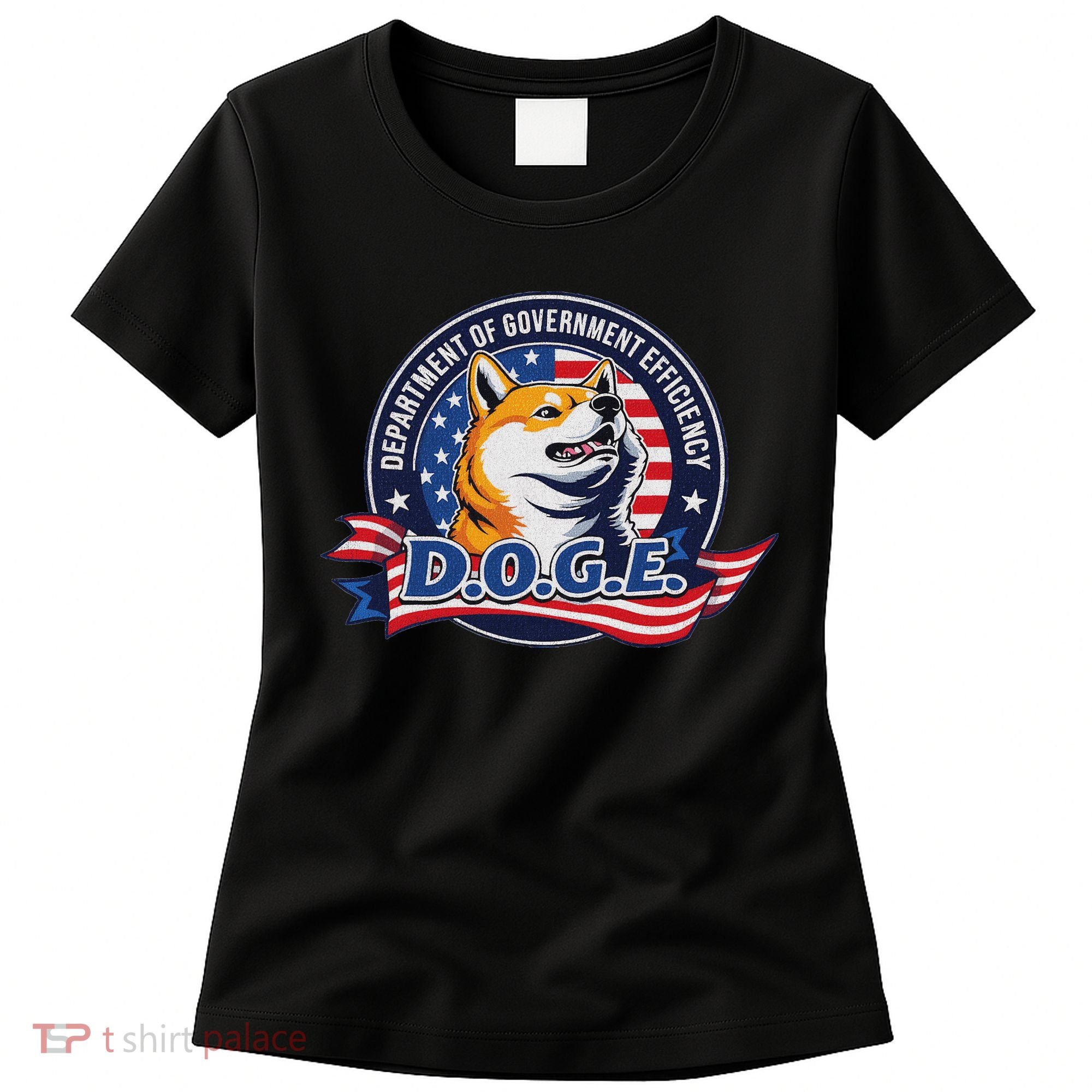 Doge D.O.G.E. Department Of Government Efficiency Women's T-Shirt