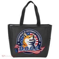 Doge D.O.G.E. Department Of Government Efficiency Tote Bag thumb 0