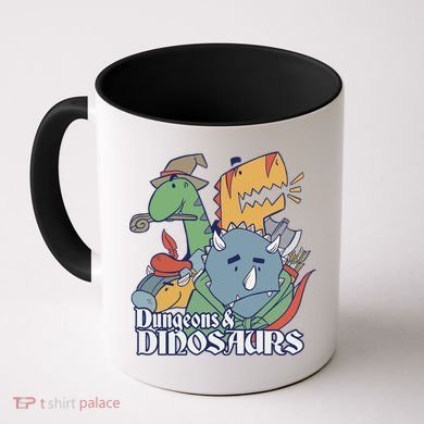 Dungeons & Dinosaurs Coffee Mug