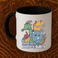Dungeons & Dinosaurs Coffee Mug thumb 2