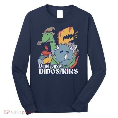 Dungeons & Dinosaurs Long Sleeve Shirt