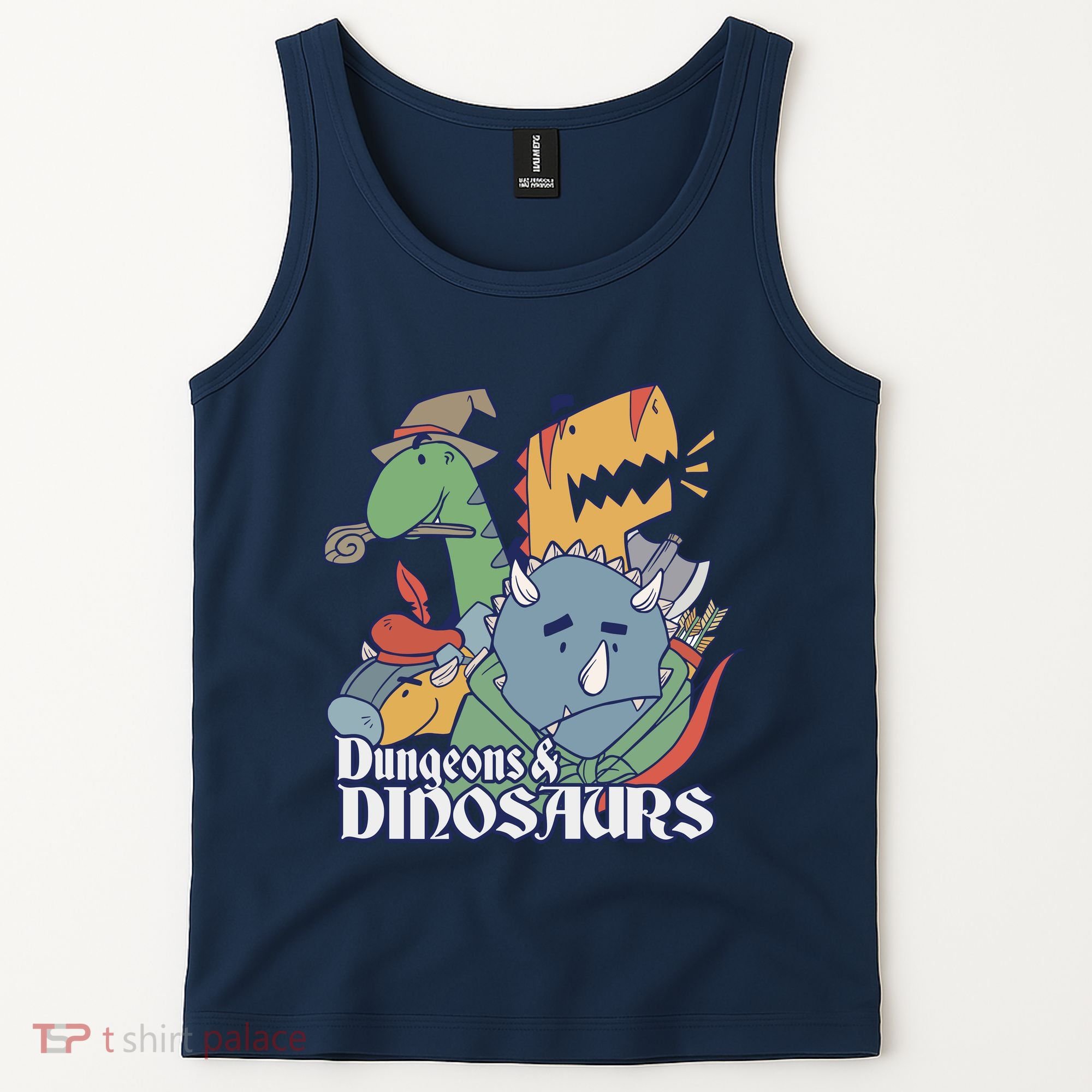 Dungeons & Dinosaurs Tank Top