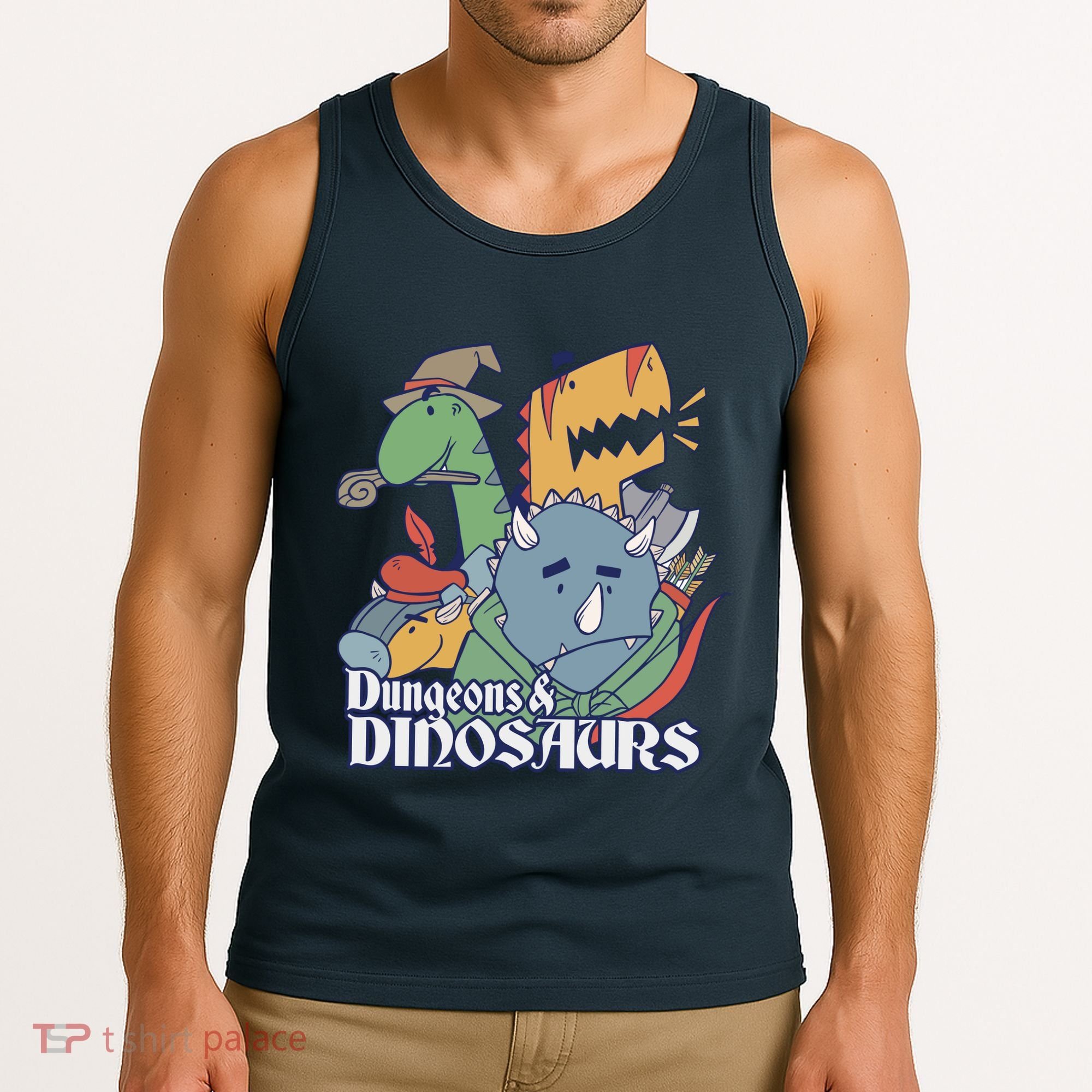 Dungeons & Dinosaurs Tank Top