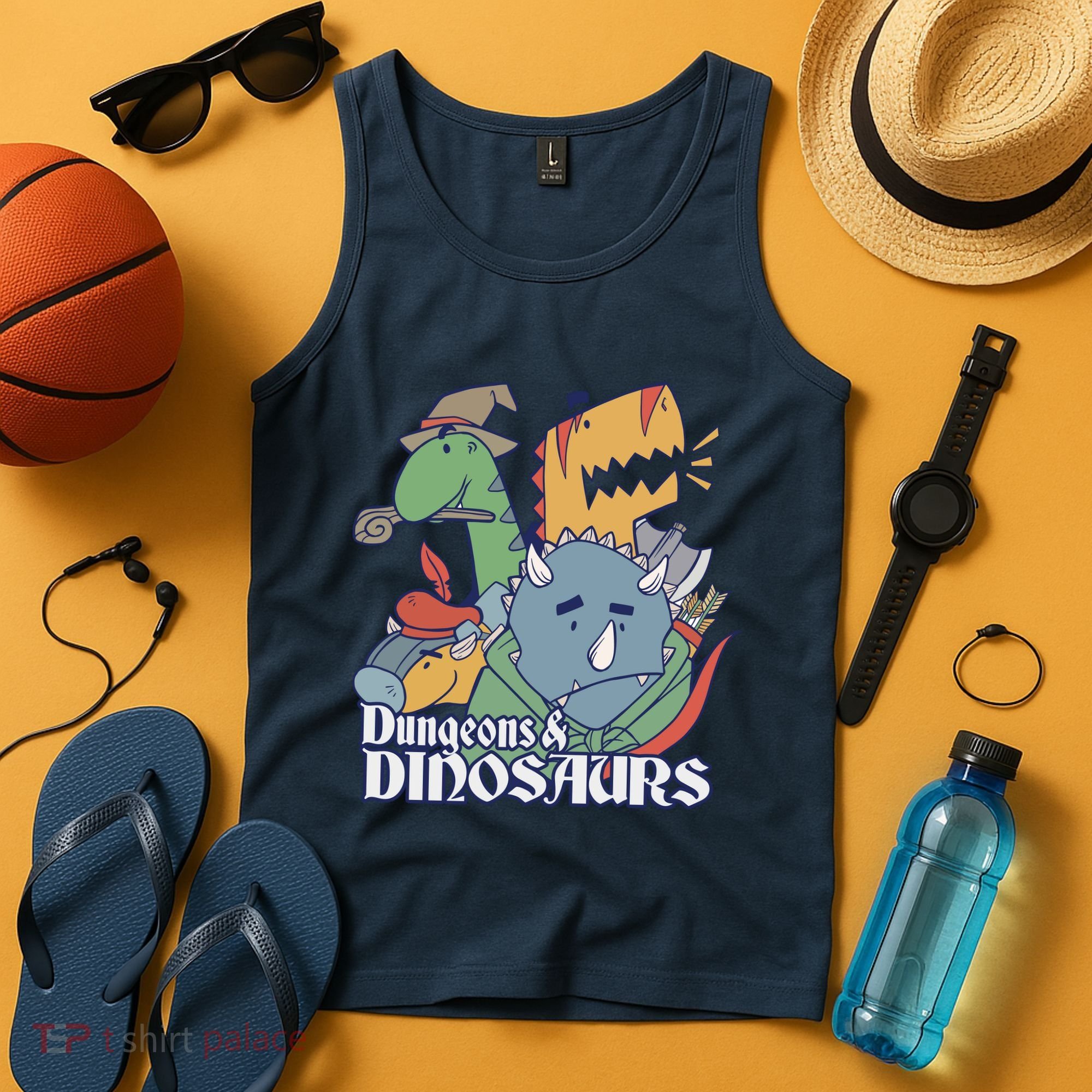 Dungeons & Dinosaurs Tank Top