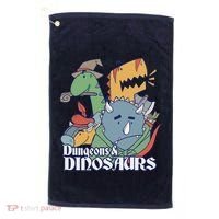 Dungeons & Dinosaurs Golf Towel thumb 0
