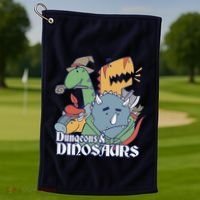 Dungeons & Dinosaurs Golf Towel thumb 1