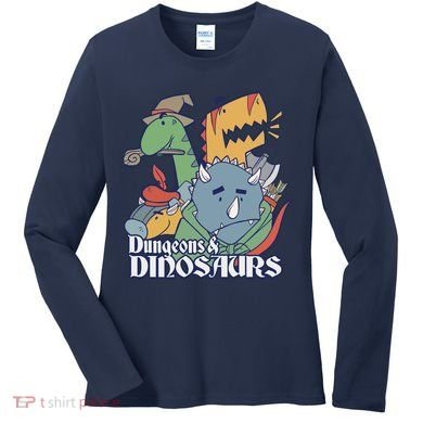 Dungeons & Dinosaurs Women's Long Sleeve Shirt