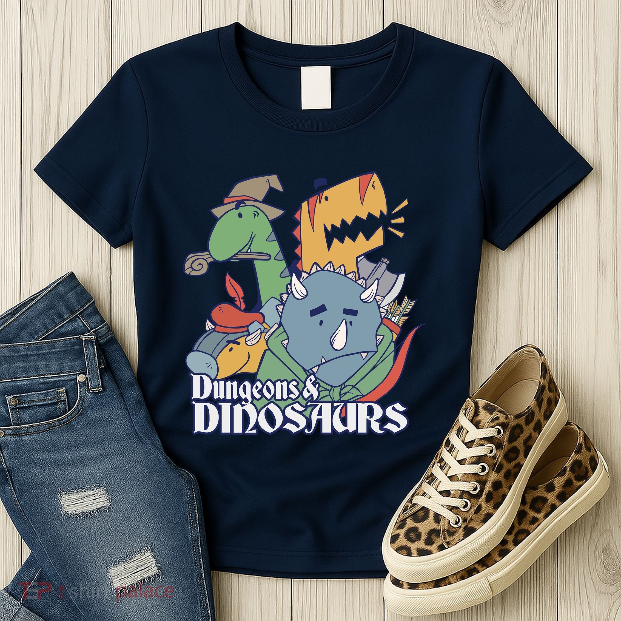 Dungeons & Dinosaurs Women's T-Shirt