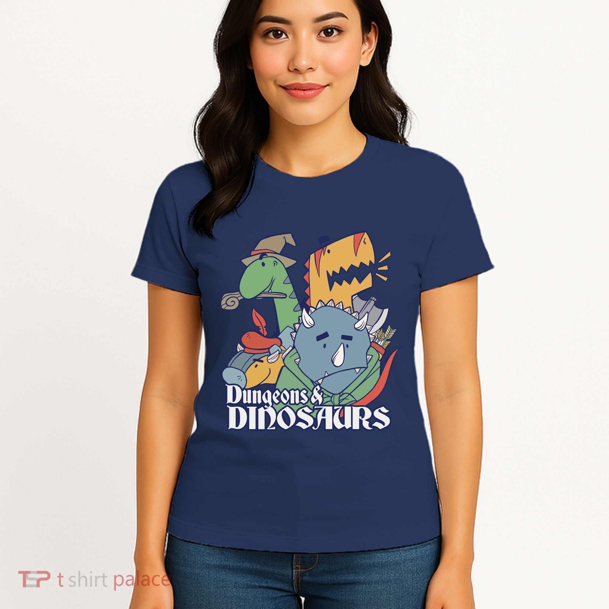 Dungeons & Dinosaurs Women's T-Shirt