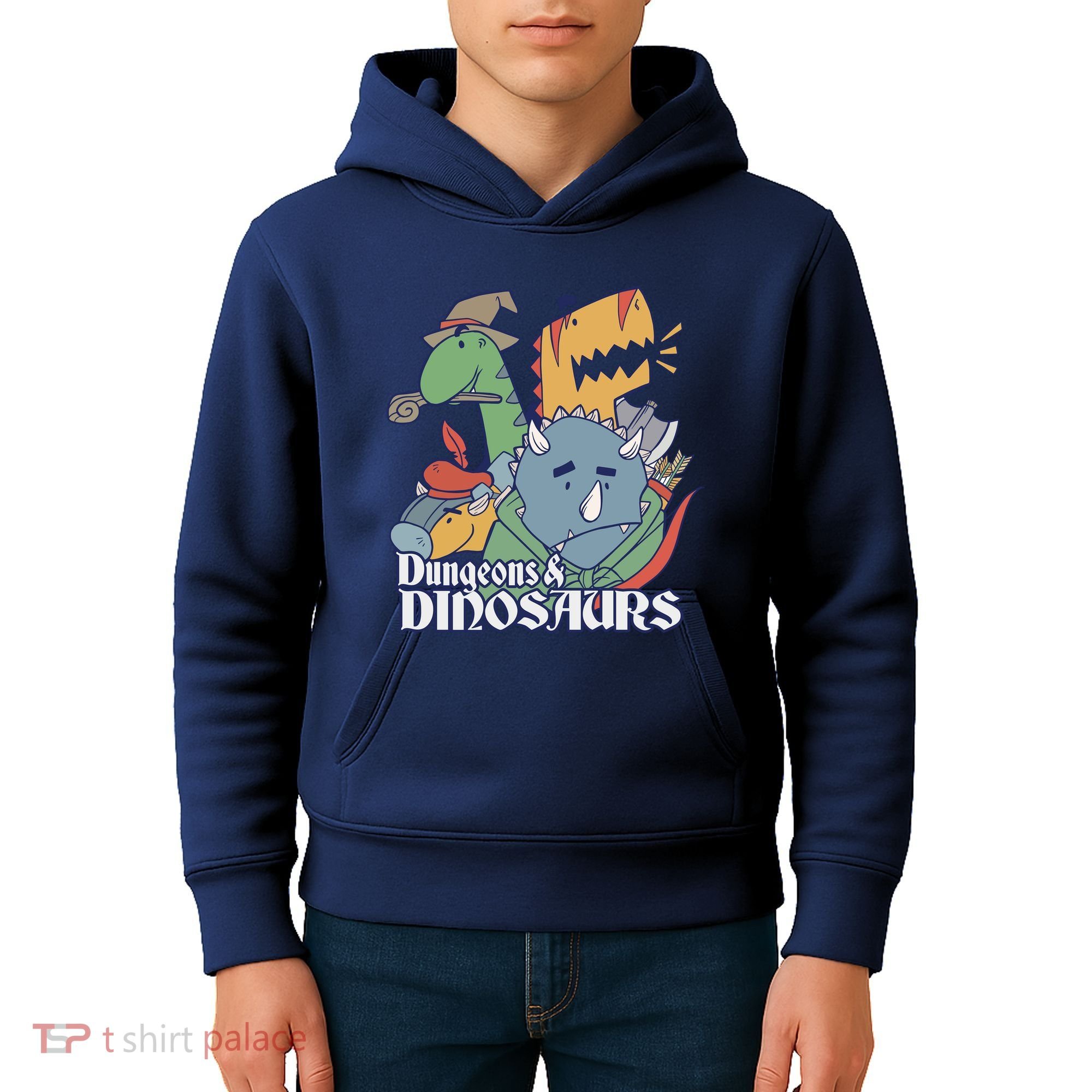 Dungeons & Dinosaurs Kids Hoodie