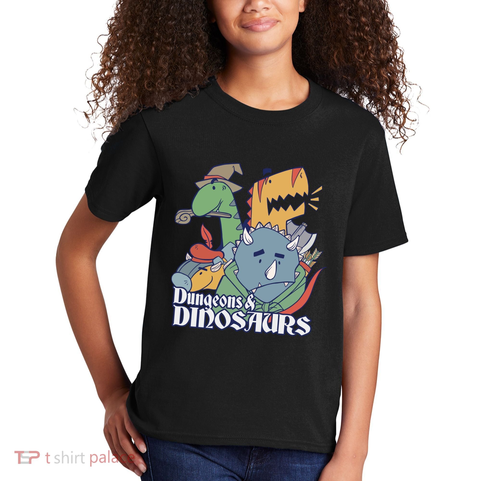 Dungeons & Dinosaurs Kids T-Shirt