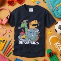 Dungeons & Dinosaurs Kids T-Shirt thumb 3