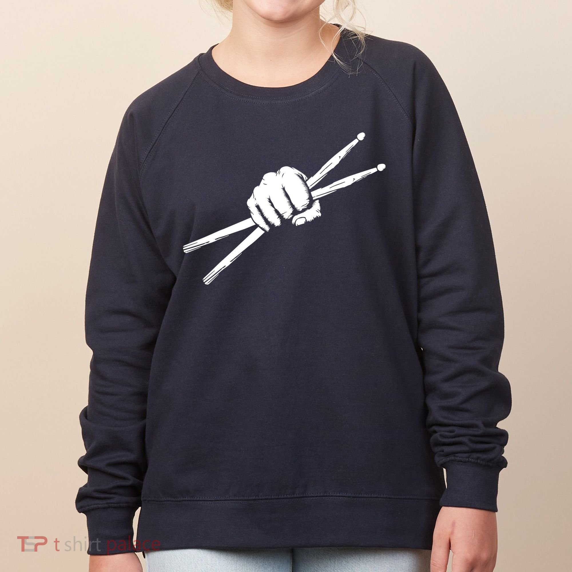 Drumsticks Drummer Drumset Drums Gift Women's Sweatshirt