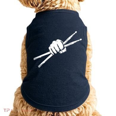 Drumsticks Drummer Drumset Drums Gift Doggie Tank