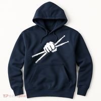 Drumsticks Drummer Drumset Drums Gift Hoodie thumb 0