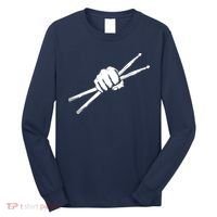 Drumsticks Drummer Drumset Drums Gift Long Sleeve Shirt thumb 0