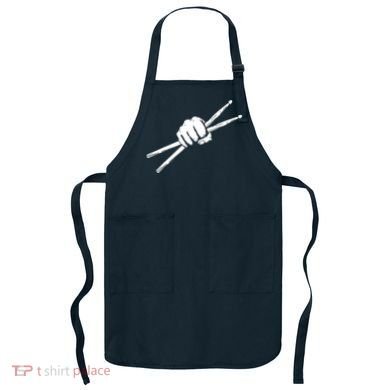 Drumsticks Drummer Drumset Drums Gift Apron