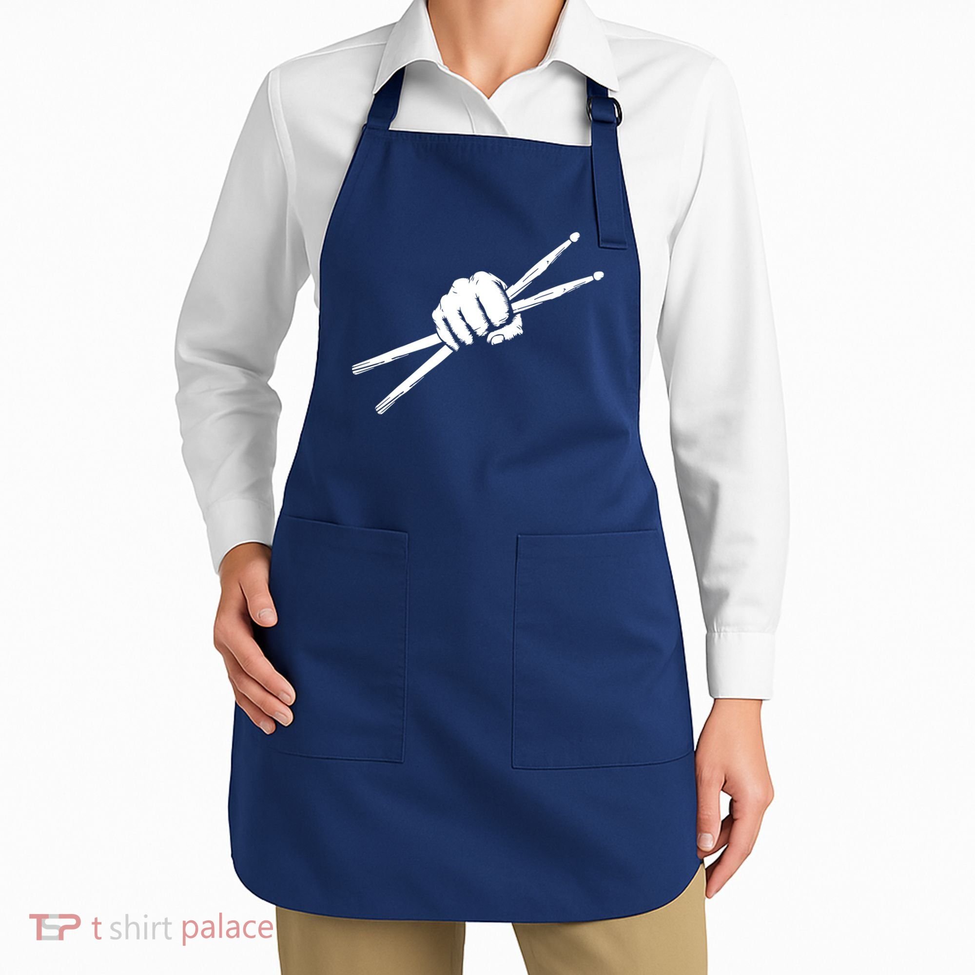 Drumsticks Drummer Drumset Drums Gift Apron
