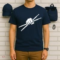 Drumsticks Drummer Drumset Drums Gift T-Shirt thumb 6