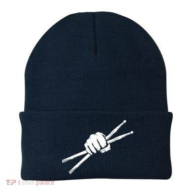 Drumsticks Drummer Drumset Drums Gift Beanie
