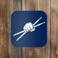 Drumsticks Drummer Drumset Drums Gift Coaster thumb 0