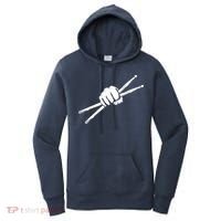 Drumsticks Drummer Drumset Drums Gift Women's Hoodie thumb 0