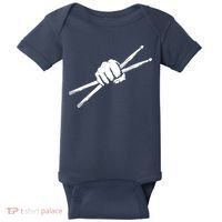 Drumsticks Drummer Drumset Drums Gift Baby Bodysuit thumb 0