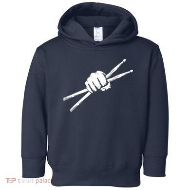 Drumsticks Drummer Drumset Drums Gift Toddler Hoodie