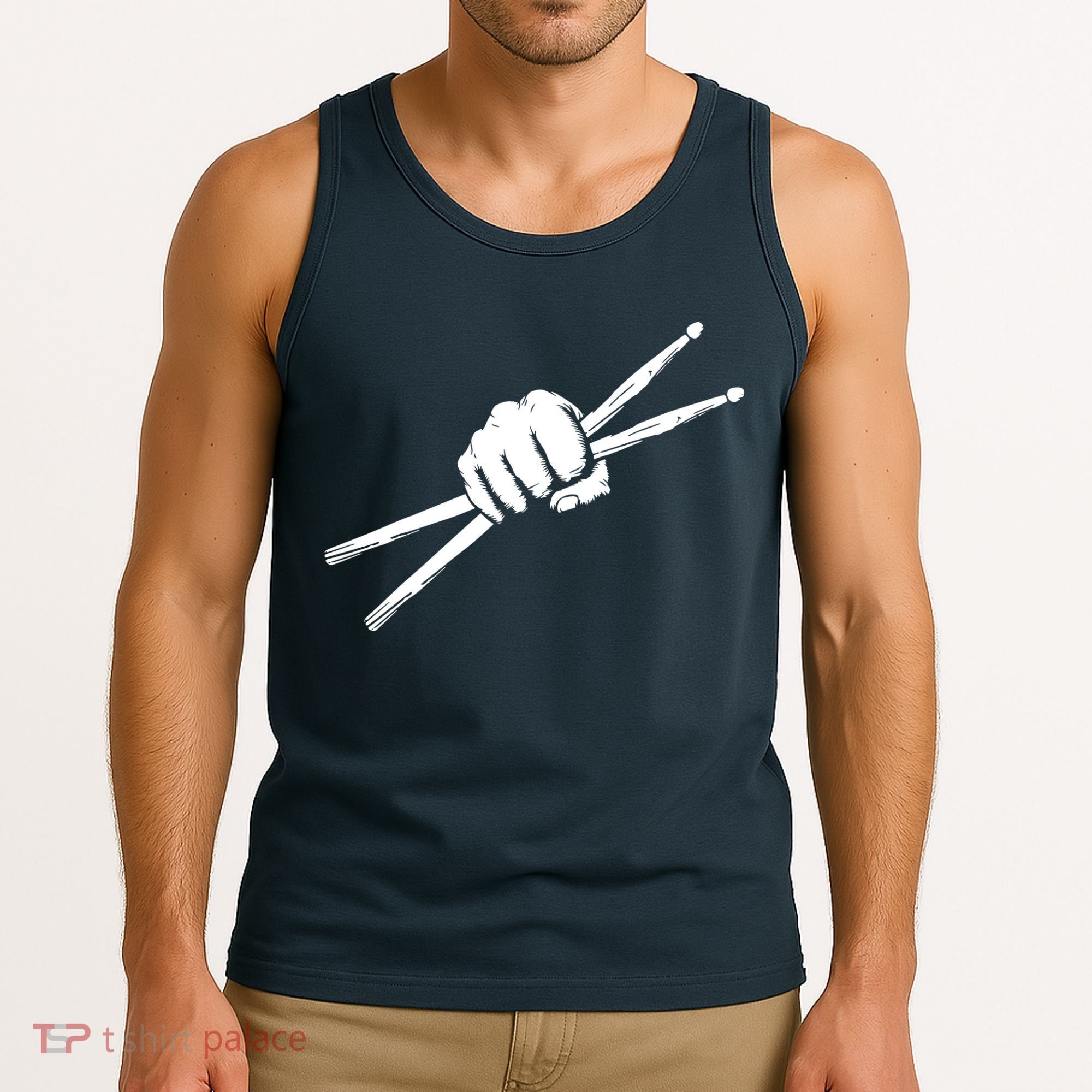 Drumsticks Drummer Drumset Drums Gift Tank Top