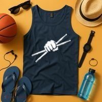 Drumsticks Drummer Drumset Drums Gift Tank Top thumb 4
