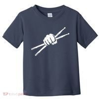 Drumsticks Drummer Drumset Drums Gift Toddler T-Shirt thumb 0