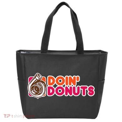 Doin Donuts Tote Bag