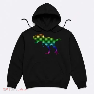 Dot Day Dinosaur TRex Hoodie