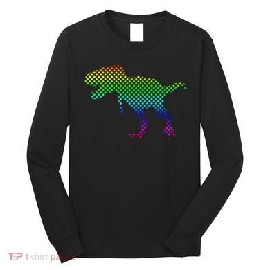 Dot Day Dinosaur TRex Long Sleeve Shirt
