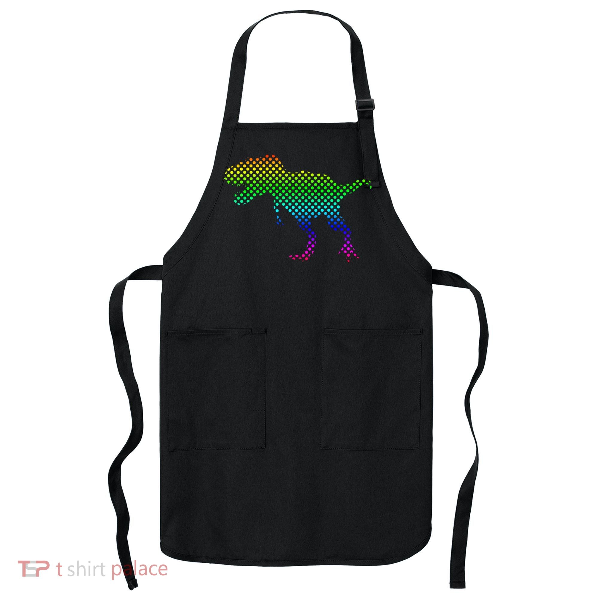Dot Day Dinosaur TRex Apron