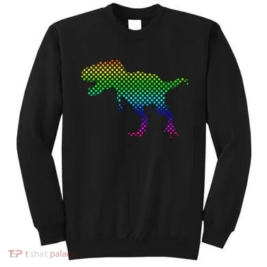 Dot Day Dinosaur TRex Sweatshirt