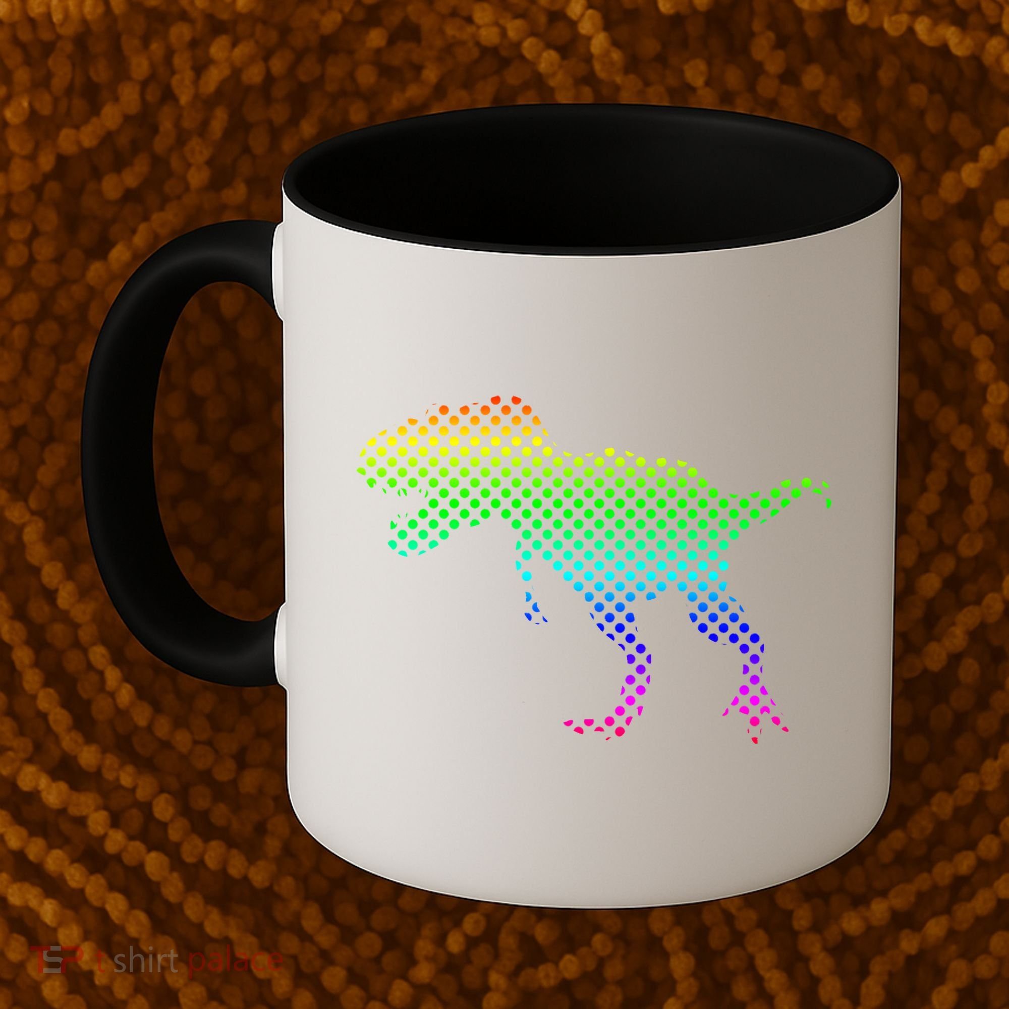 Dot Day Dinosaur TRex Coffee Mug