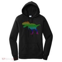 Dot Day Dinosaur TRex Women's Hoodie thumb 0