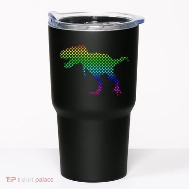 Dot Day Dinosaur TRex Tumbler