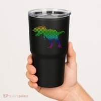 Dot Day Dinosaur TRex Tumbler thumb 2