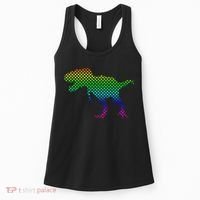 Dot Day Dinosaur TRex Women's Tank Top thumb 0