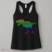 Dot Day Dinosaur TRex Women's Tank Top thumb 3