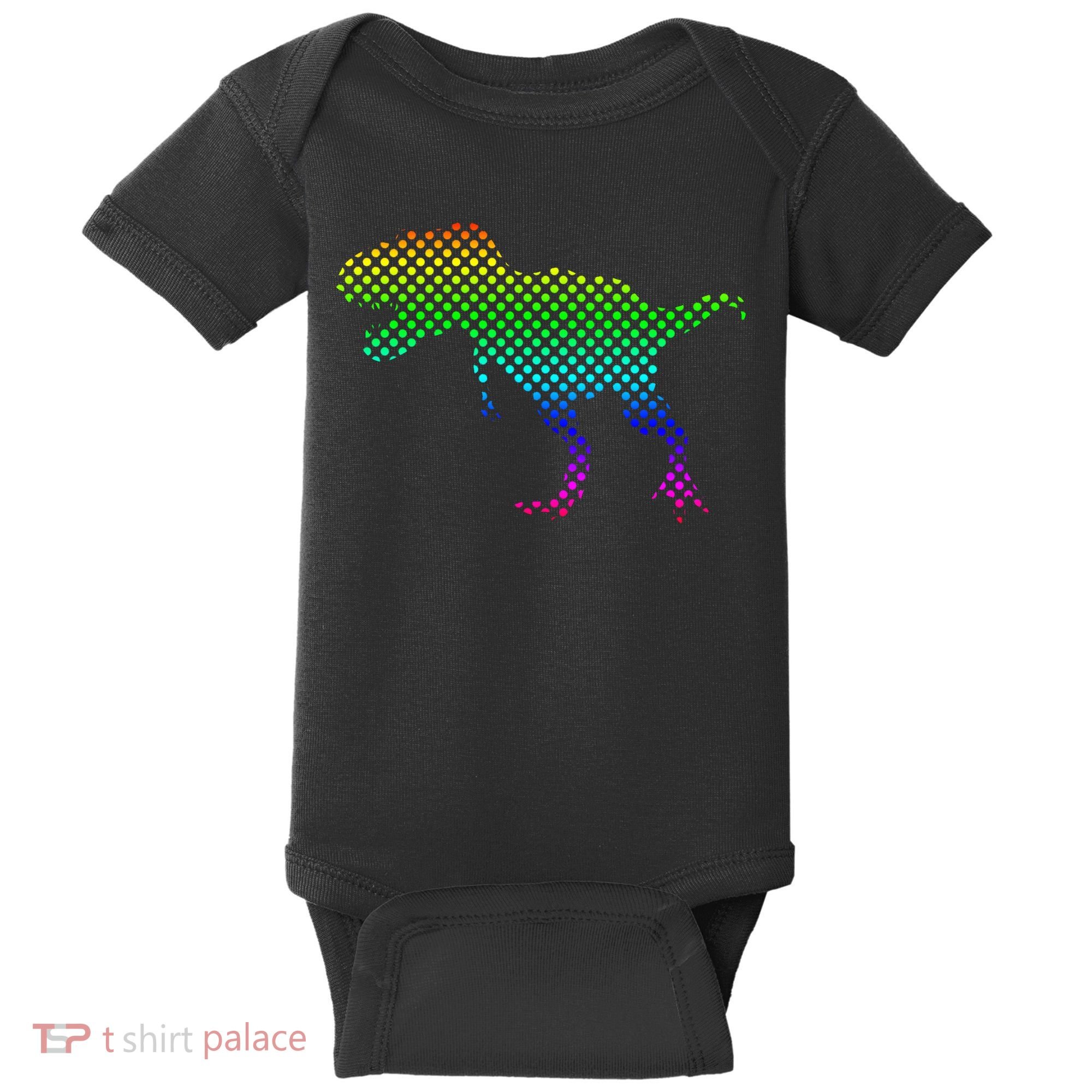 Dot Day Dinosaur TRex Baby Bodysuit