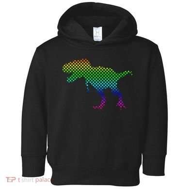 Dot Day Dinosaur TRex Toddler Hoodie