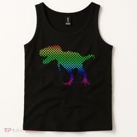 Dot Day Dinosaur TRex Tank Top thumb 2
